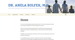 Desktop Screenshot of drbolfek.com